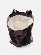 polka dot plaid bag